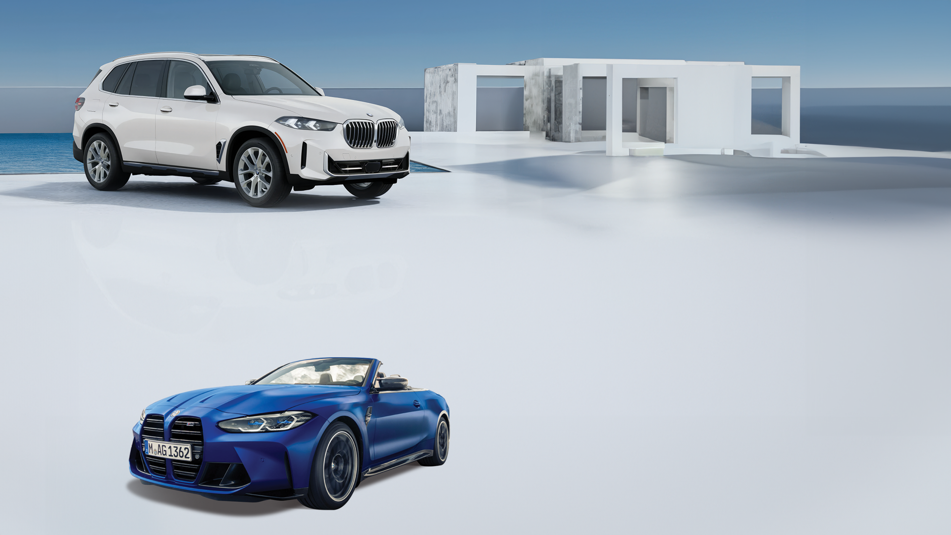 image of BMW X5 and BMW M4.