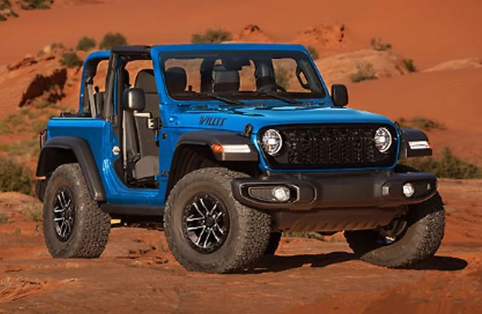 A Jeep Wrangler Willys  
