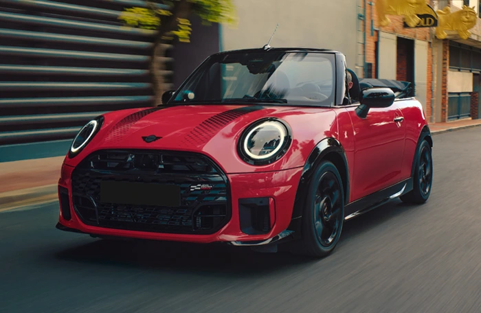 A MINI Cooper S Convertible 